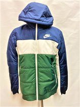 Nike Winterjas - Groen, Wit, Blauw - Maat S