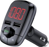 T50 Draadloze carkit – handsfree bellen - MP3 speler - USB lader – Bluetooth - autoloader – FM-transmitter – universeel