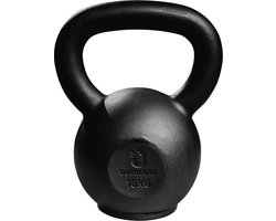 Overload Worldwide The Original Kettlebell 16kg – Gladde Coating – Rubbervoet – Levenslange Garantie op breken