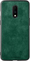 OnePlus 7 Alcantara Case 2020 - Groen