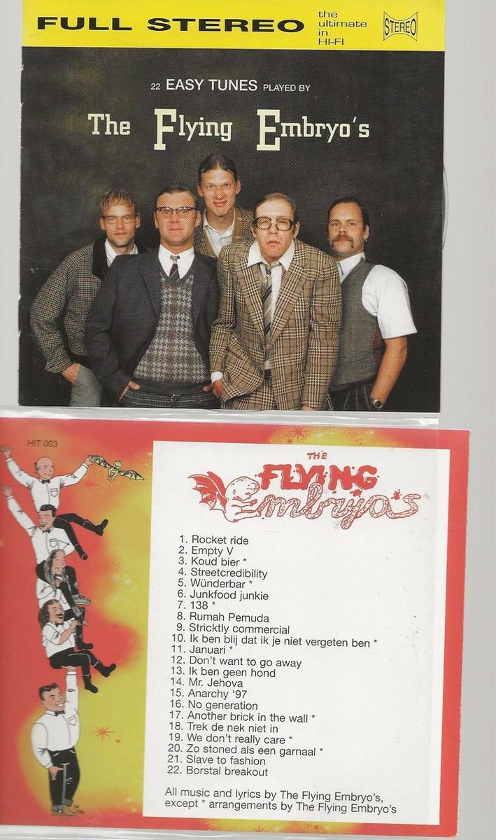 Easy Tunes BY The Flying Embryo's