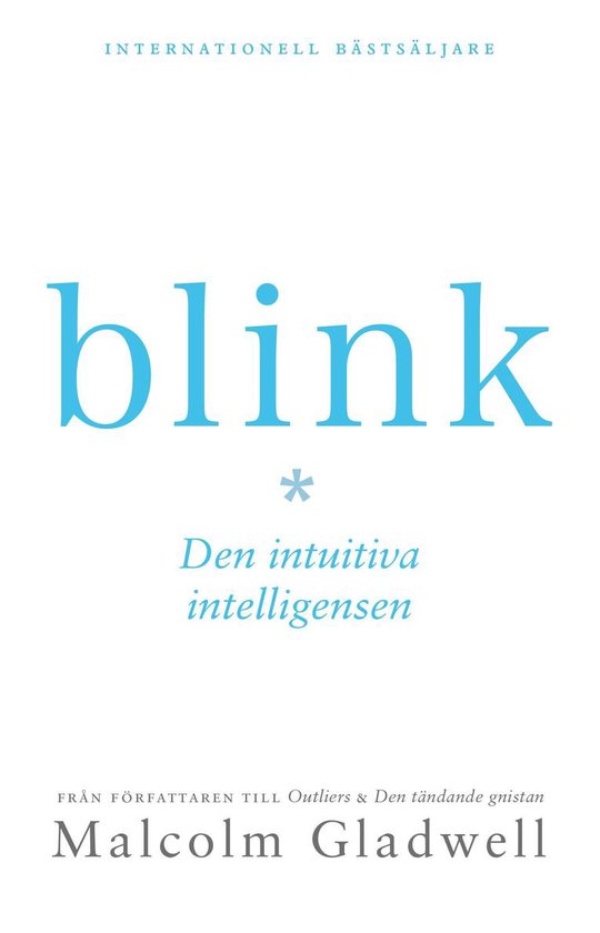 Blink : den intuitiva intelligensen - cover