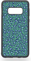 Green and blue leopard Telefoonhoesje - Samsung Galaxy S10e