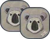 Kiki De Koala Patches - 2 Lapjes - 8 x 7,25 cm - blijven VAST zitten wasbeurt na wasbeurt