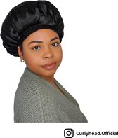 Moerbei zijden satijnen slaapmuts | Mulberry silk satin bonnet satin cap | Luxe haarverzorging | Hypoallergeen | Anti-bacterieel | Vochtregulerend | Gezond & glanzend haar | Haarne