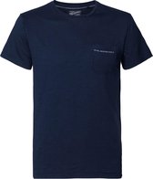 Petrol Industries - Heren Pocket t-shirt - Donker blauw - Maat XL