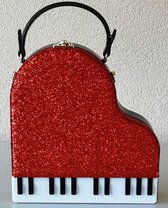 Fantasy Handtas Grand Piano (rood)
