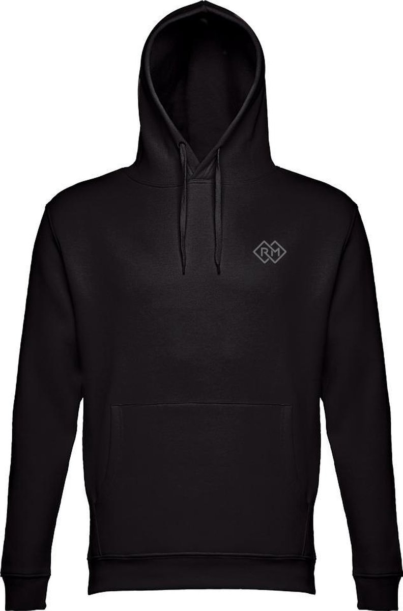 Romobrands_Dames Hoodie_Model Monica_Zwart