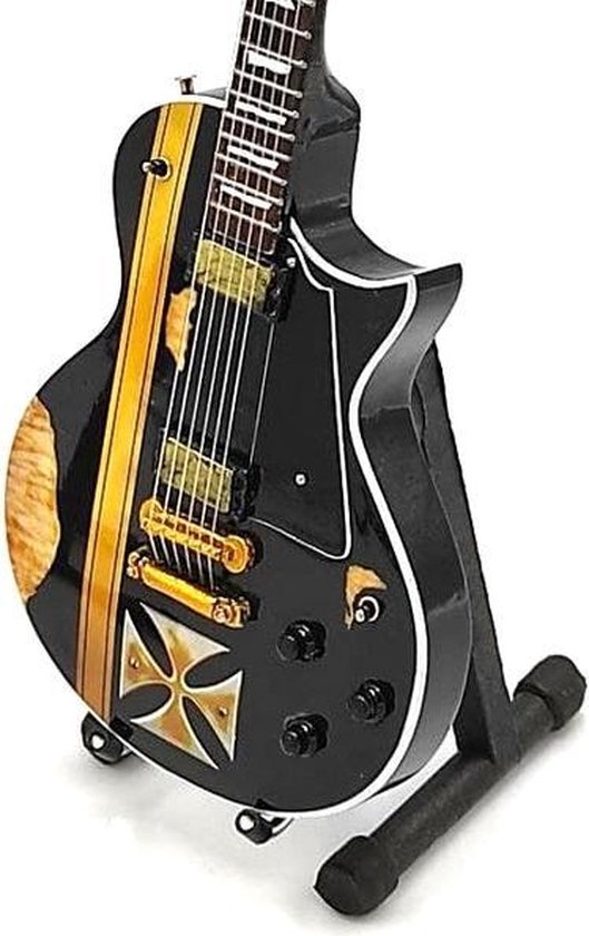 Miniatuur gitaar Metallica James Hetfield Iron Cross bol.com