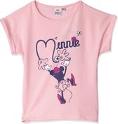 Disney Minnie Mouse T-shirt -Minnie  - roze - maat 104 (4 jaar)
