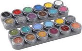 Grimas Schmink - Schminkpalet, diverse kleuren, 2.50 ml, 24 Doosje