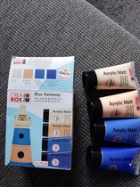 4x matte acrylverf  - 4x75 ml