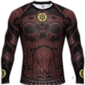 PRiDEorDiE Rashguards L/S Brotherhood Compression Shirt Kies uw maat: XL