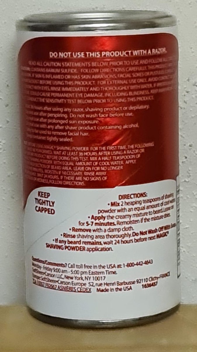 Shaving Powder magic extra strengt