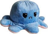 Octopus knuffel - Octopus mood knuffel - roze blauw