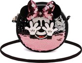 Minnie Mouse schoudertas rond glitter - Disney