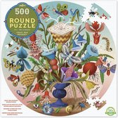 Ronde puzzel - Crazy Bug Bouquet (500)