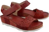 Pikolinos w9e-0910 - dames sandaal - rood - maat 39 (EU) 6 (UK)
