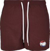 FitProWear Heren Zwembroek DUTCH - Bordeaux - Maat XXL/2XL - Swimshort - Zwembroek - Zwemshort - Heren Zwembroek - Zwemkleding - Zwemmen - Strandkleding - Short