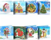 Diamond Paint Kaart Set Christmas 3D