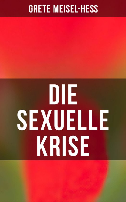 Die sexuelle Krise - cover