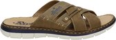 Rieker heren slipper - Bruin - Maat 44