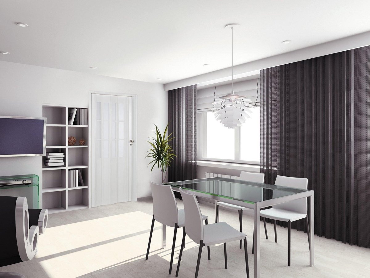 Marley glazen vouwdeur Luxe President New Edition in kleur wit met slot uitbreidbaar tot 200 cm