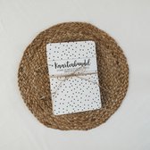 Bewaarbundel kaarten - Kaartenbundel - Zwart/wit - Kaartjesbundel