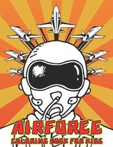 Airforce Coloring Book for Kids