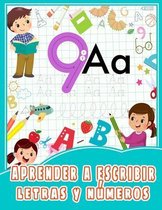 Aprender a escribir letras y números: Actividades para Niños de 3 a 5 Años- aprender a escribir y trazar alfabeto letras y numeros, formas, líneas