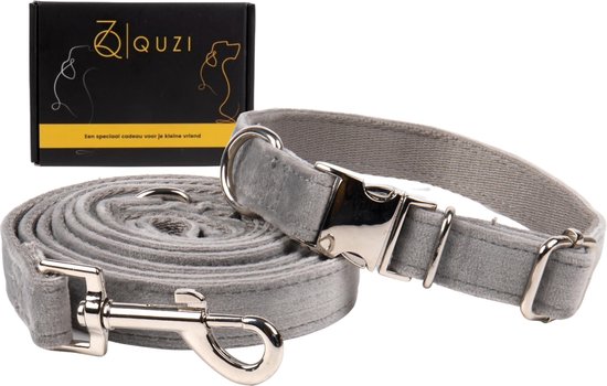 gedragen knijpen West Quzi® Hondenriem Set Halsband met Looplijn voor Kleine Honden-Leiband... |  bol.com