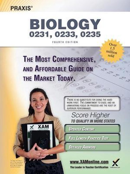 Praxis Biology 0231, 0233, 0235 Teacher Certification Exam - cover