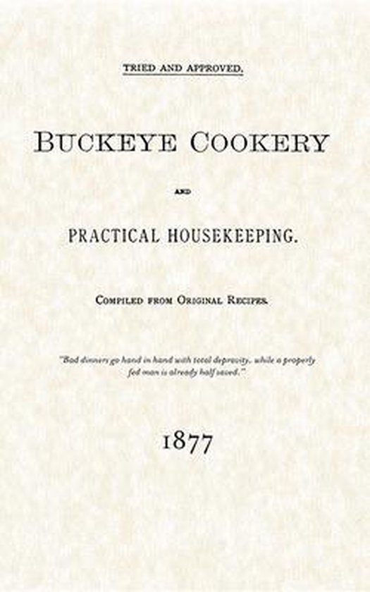 Buckeye Cookery and Practical Housekeeping