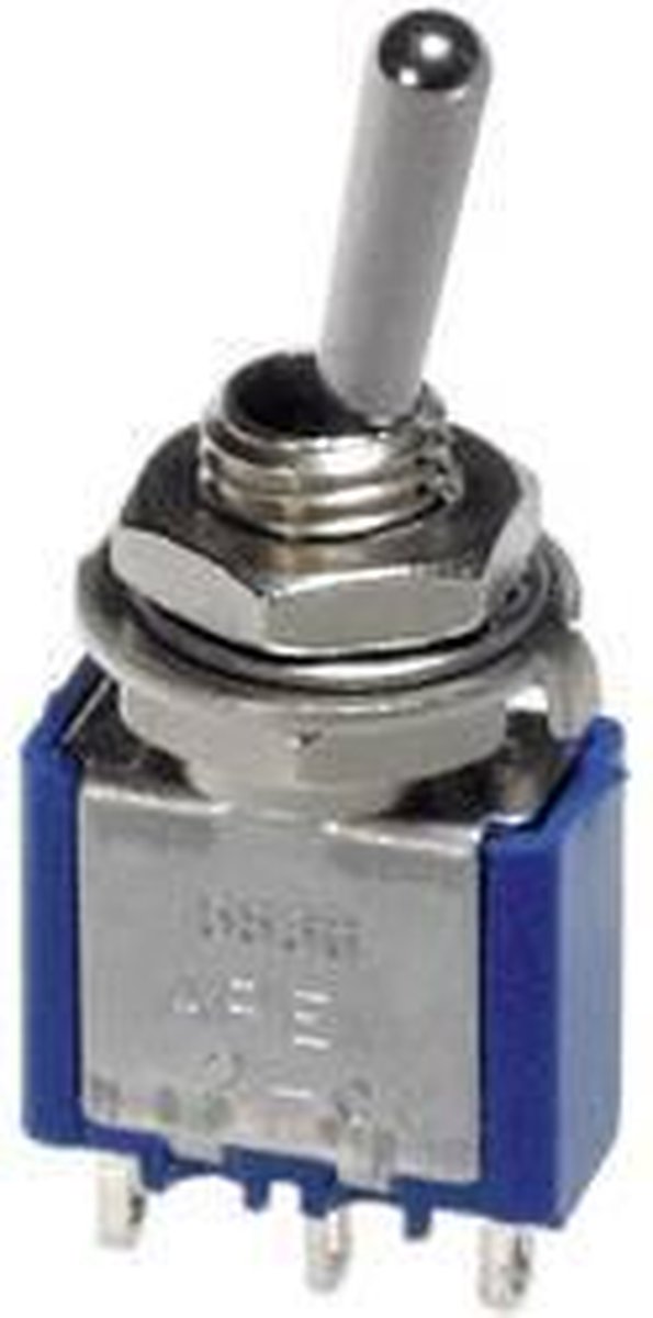APEM 5569A 5569A Tuimelschakelaar 250 V/AC 3 A 4x aan/uit/aan Continu/0/continu 1 stuk(s)