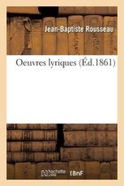 Oeuvres Lyriques