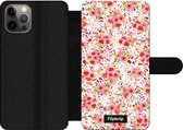 Wallet case - geschikt voor iPhone 12 - Floral N°7