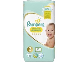 Pampers Premium Protection Luiers Maat 3 - 50 Luiers