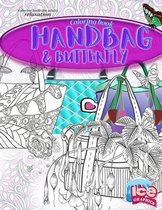 Coloring books for adults relaxation HANDBAG & BUTTERFLY coloring book