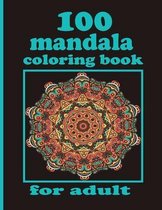 100 mandala coloring book for adult