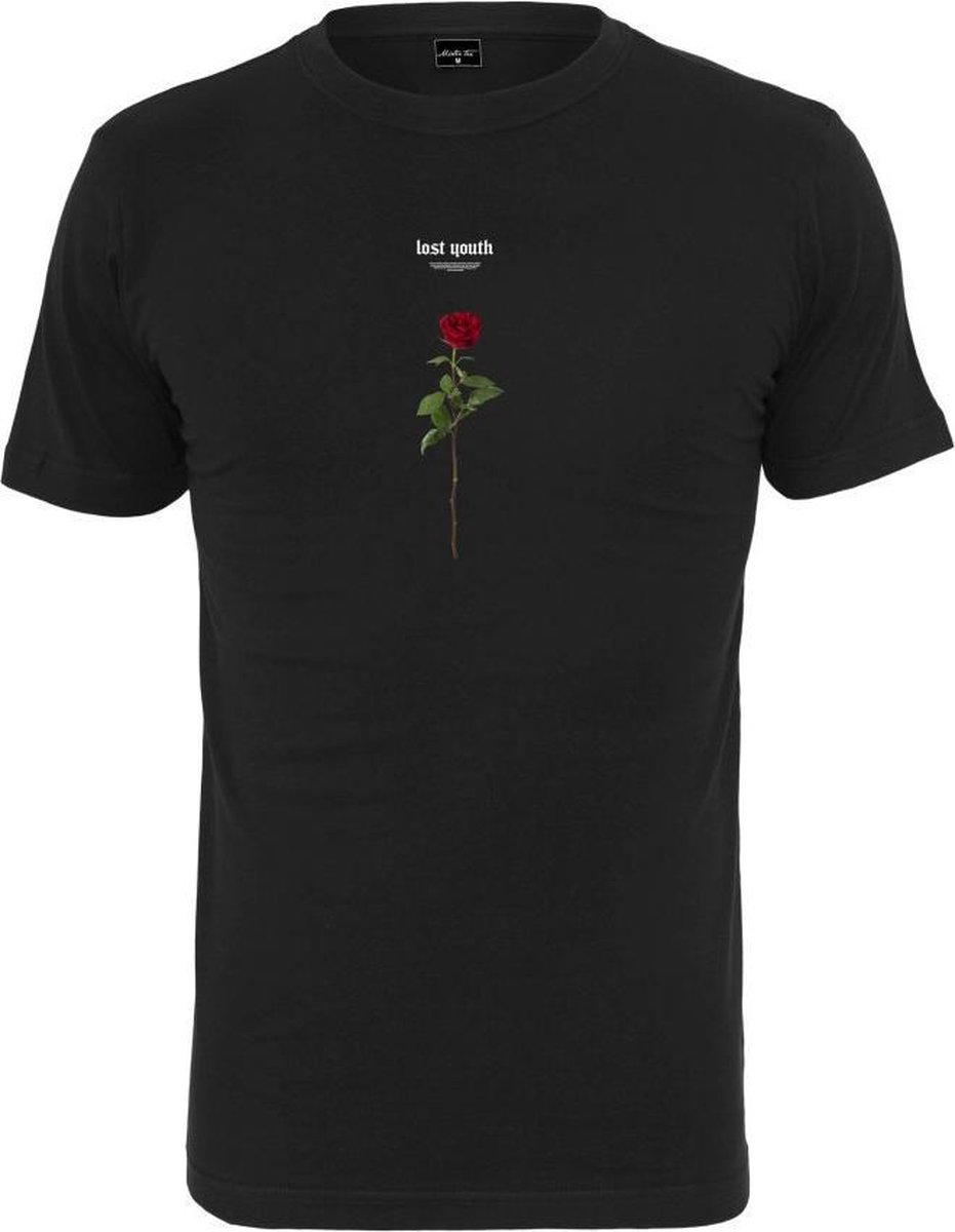 Mister Tee Lost Youth Rose Heren T-shirt L Zwart