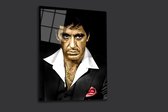 Blackarts - Schilderij - Al Pacino Plexiglas+forex Top Kwaliteit - Multicolor - 120 X 80 Cm