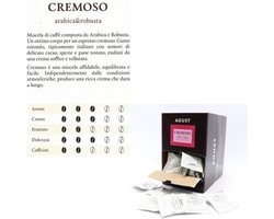Caffè Agust box (150) ESE pods 7gr -Cremoso- 44mm