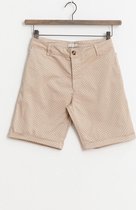 Sissy-Boy - Beige chino shorts met all over print