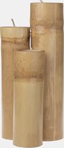 Unlimited Living - Kaars - Bamboe - 30 cm hoog
