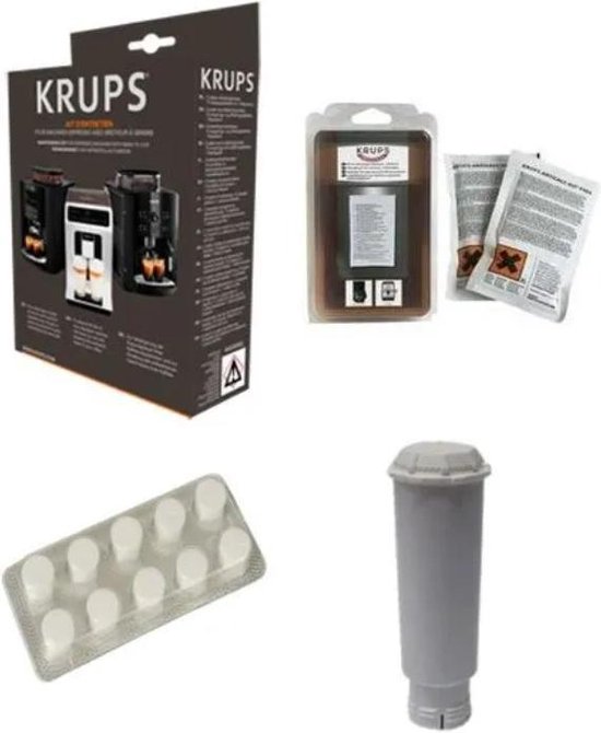 Krups de nettoyage Krups pour machine à expresso - Nettoyant détartrant  filtre à eau -... | bol.com