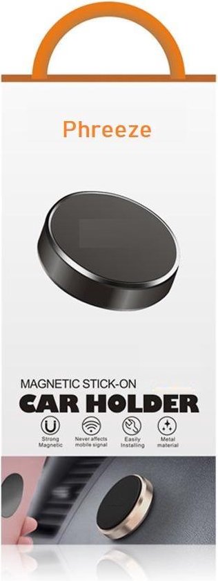 Universeel Magnetische Telefoonhouder + Metalen Plaatje | Magneet | Houder | Smartphone | 12 Pro Max | S21 Plus / Ultra - Phreeze