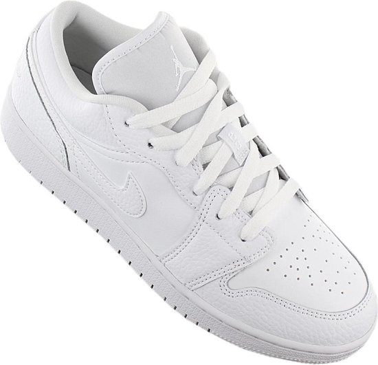 Nike AIR JORDAN 1 Low - Dames Sneakers Sport Casual Schoenen Wit 553560-130  - Maat EU 40 | bol