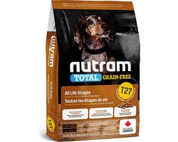 Nutram hondenvoer Graanvrij Mini Kalkoen & Kip T27 5,4 kg - Hond