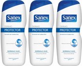 Sanex Dermo Protector Normale Huid Voordeelbox - 3 x 650 ml