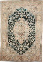 vintage vloerkleed - tapijten woonkamer -Refurbished Lachak Toranj 20-30 jaar oud - 412x290